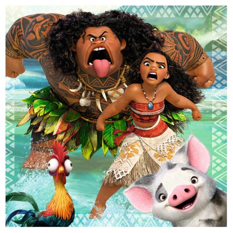 Disney Moana 3 x 49pc Jigsaw Puzzles Extra Image 3